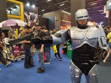Sao Paulo (SP), Brezilya 06 / 12 / 2025 - Comic Con Experience at Sao Paulo Expo 'nun üçüncü gününde panellerde halk ve ünlülerin hareketi. (leandro chemalle / the new ws2)