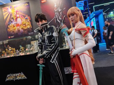 Sao Paulo (SP), Brezilya 07 / 12 / 2025 - Sao Paulo Expo 'daki CCXP25' in son günü olan 7. (Leandro Chemalle / Yeniler 2) 