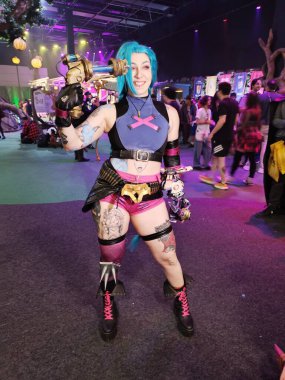 Sao Paulo (SP), Brezilya 07 / 12 / 2025 - Sao Paulo Expo 'daki CCXP25' in son günü olan 7. (Leandro Chemalle / Yeniler 2) 