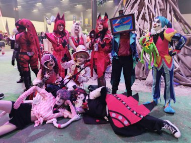 Sao Paulo (SP), Brezilya 07 / 12 / 2025 - Sao Paulo Expo 'daki CCXP25' in son günü olan 7. (Leandro Chemalle / Yeniler 2) 