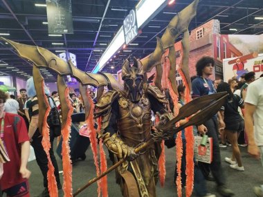 Sao Paulo (SP), Brezilya 07 / 12 / 2025 - Sao Paulo Expo 'daki CCXP25' in son günü olan 7. (Leandro Chemalle / Yeniler 2) 