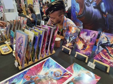 Sao Paulo (SP), Brezilya 07 / 12 / 2025 - Sao Paulo Expo 'daki CCXP25' in son günü olan 7. (Leandro Chemalle / Yeniler 2) 