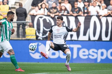 Sao Paulo (SP), Brazil 07/12/2025 Hugo in a match between Corinthians and Juventude, valid for the 38th round of the Brazilian football championship, on the afternoon of this Sunday, December 7, 2025, at Neo Quimica Arena (ronaldo / barreto thenews2)