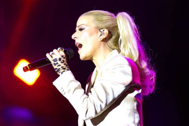 Curitiba (PR), Brezilya 06 / 12 / 2025 - 6 Aralık 2025 tarihinde Paula Leminski Quarry 'de düzenlenen Prime Rock Brasil Curitiba 6.' da şarkıcı Paula Toller sahne aldı. (Edson de souza / the newws2)