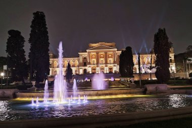 Sao Paulo (SP), 09 / 12 / 2025 - Ipiranga Müzesi 2006 / 09 / 2022 'de yeniden açıldığı gece. (leandro chemalle / the new ws2)