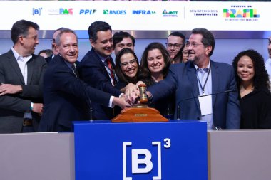 Sao Paulo (SP), Brezilya 11 / 12 / 2025 Eduardo Camargo, Motiva Rodovias Başkanı, Autopista Ferno Dias 'ın (BR-381 / MG / SP) ihalesinin büyük galibi (leco viana / thenews2))