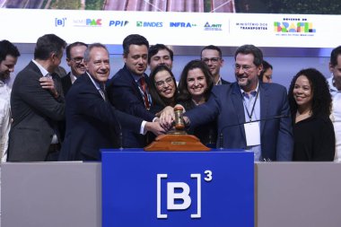 Sao Paulo (SP), Brezilya 11 / 12 / 2025 Eduardo Camargo, Motiva Rodovias Başkanı, Autopista Ferno Dias 'ın (BR-381 / MG / SP) ihalesinin büyük galibi (leco viana / thenews2))