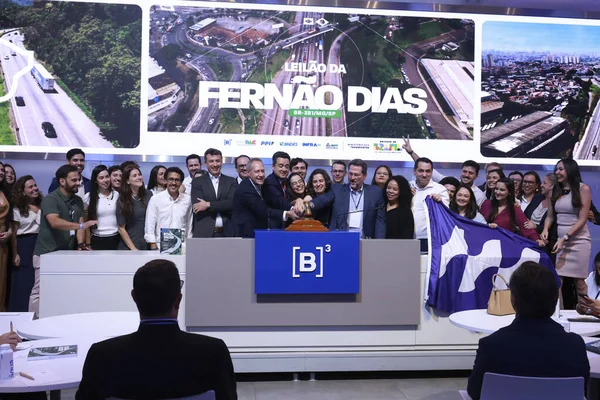 Sao Paulo (SP), Brezilya 11 / 12 / 2025 Eduardo Camargo, Motiva Rodovias Başkanı, Autopista Ferno Dias 'ın (BR-381 / MG / SP) ihalesinin büyük galibi (leco viana / thenews2))