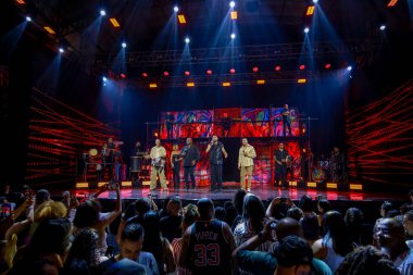 Sao Paulo (SP), Brezilya 11 / 12 / 2025 Soweto grubu, Bay Dan 'in (leco viana / thenews2) katılımıyla Stüdyo Sahnesi' nde Novos Tempos 'u kaydediyor.)