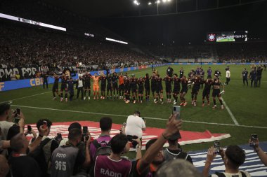 Sao Paulo (SP), 12 / 14 / 2025 - Corinthians takımı, Copa do Brasil yarı finalinin ikinci ayağı için geçerli olan Cruzeiro 'ya karşı 14 Aralık 2025 Pazar gecesi (leco viana / theenews2)