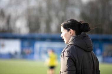 Oxford, İngiltere. 14 Aralık 2025. Oxford United ile Oxford City Stadyumu 'ndaki Plymouth Argyle arasında oynanan FA Cup maçında Plymouth Argyle takımına koçluk yapıyor. (Albano abrantes / the newws2)