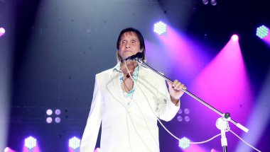 Rio de Janeiro (RJ), Brezilya 12 / 16 / 2025 - Şarkıcı Roberto Carlos, 16 Kasım 2025 Salı akşamı Rio de Janeiro Jockey Club 'da bir konser veriyor. (Onofre Veras / Yeni2)