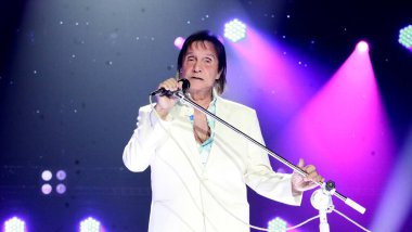 Rio de Janeiro (RJ), Brezilya 12 / 16 / 2025 - Şarkıcı Roberto Carlos, 16 Kasım 2025 Salı akşamı Rio de Janeiro Jockey Club 'da bir konser veriyor. (Onofre Veras / Yeni2)