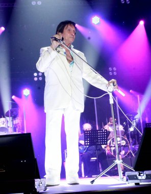 Rio de Janeiro (RJ), Brezilya 12 / 16 / 2025 - Şarkıcı Roberto Carlos, 16 Kasım 2025 Salı akşamı Rio de Janeiro Jockey Club 'da bir konser veriyor. (Onofre Veras / Yeni2)