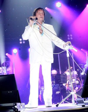 Rio de Janeiro (RJ), Brezilya 12 / 16 / 2025 - Şarkıcı Roberto Carlos, 16 Kasım 2025 Salı akşamı Rio de Janeiro Jockey Club 'da bir konser veriyor. (Onofre Veras / Yeni2)