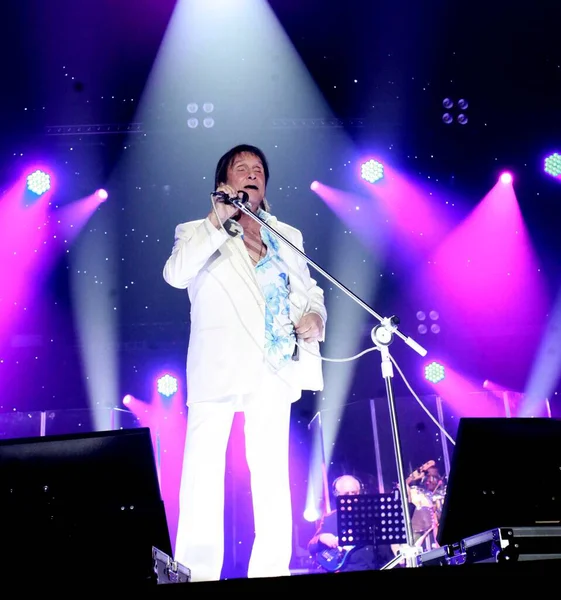 Rio de Janeiro (RJ), Brezilya 12 / 16 / 2025 - Şarkıcı Roberto Carlos, 16 Kasım 2025 Salı akşamı Rio de Janeiro Jockey Club 'da bir konser veriyor. (Onofre Veras / Yeni2)