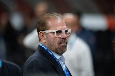 Sao Paulo (SP), 12 / 17 / 2025 - Sao Paulo Futbol Federasyonu başkanı Reinaldo Carneiro Bastos, Corinthians ve Vasco arasındaki maçtan önce, Copa do Brasil finalinin ilk ayağı (ronaldo barreto / thenews2)