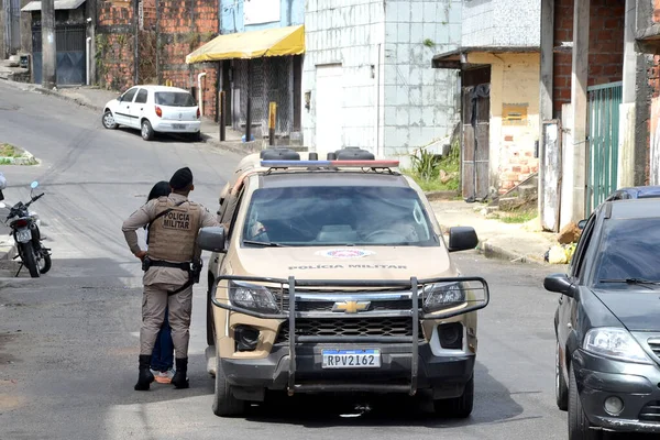 Salvador (BA), Brezilya 12 / 17 / 2025 Salı gecesi Salvador banliyösünde Alto do Cabrito Mahallesi 'nde üç erkek işkence görmüş ve ölü bulundu. (Romildo de Jesus / the new ws2)