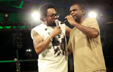 Rio de Janeiro (RJ), Brezilya 12 / 21 / 2025 - Şarkıcı Pretinho da Serrinha, Alcione, Marisa Monte ve Xande Pilares 'in Vivo Rio' da (onofre veras / theenews2)