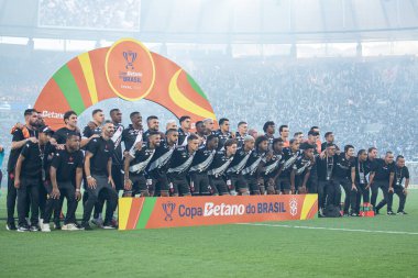Rio de Janeiro (RJ), Brezilya 12 / 21 / 2025 - Vasco ve Corinthians arasındaki maç, Copa do Brasil finalinin ikinci ayağı için geçerli, 21 Aralık 2025 Pazar gecesi, Estadio Jornalista Mario Filho 'da (ronaldo barreto / theenews2)