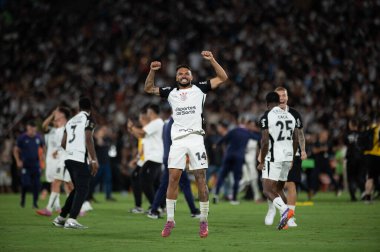 Rio de Janeiro (RJ), Brezilya 12 / 21 / 2025 - Corinthians, 21 Aralık 2025 tarihinde Copa do Brasil finalinin ikinci ayağı için geçerli olan Vasco ile Corinthians arasındaki maçtan sonra unvanı kutluyor (ronaldo barreto / thenews2)