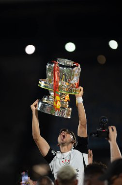 Rio de Janeiro (RJ), Brezilya 12 / 21 / 2025 - Corinthians, 21 Aralık 2025 tarihinde Copa do Brasil finalinin ikinci ayağı için geçerli olan Vasco ile Corinthians arasındaki maçtan sonra unvanı kutluyor (ronaldo barreto / thenews2)