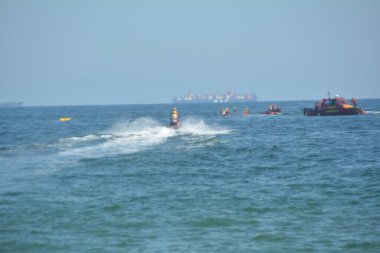 Rio de Janeiro (RJ), Brezilya 12 / 27 / 2025 - Tek motorlu bir uçak Rio de Janeiro 'nun güney bölgesinde, 27 Aralık 2025 günü öğleden sonra Copacabana açıklarında denize düştü.
