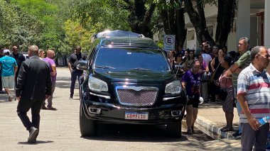 Sao Paulo (SP), Brezilya 26 Aralık 2025 Tainara Souza Santos 'un 31 yaşındaki bedeni Sao Paulo' nun doğu bölgesindeki Vila Alpina mezarlığında sabah 8 'de toprağa verilecek. (oslaim brito / the newws2)