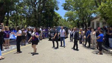 Sao Paulo (SP), Brezilya 26 Aralık 2025 Tainara Souza Santos 'un 31 yaşındaki bedeni Sao Paulo' nun doğu bölgesindeki Vila Alpina mezarlığında sabah 8 'de toprağa verilecek. (oslaim brito / the newws2)