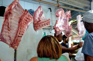 Salvador (BA), Brezilya 12 / 30 / 2025 Sete Portas fuarında etkinlik, yıl sonunda domuz satışlarının artması bekleniyor. (Romildo de Jesus / the new ws2)