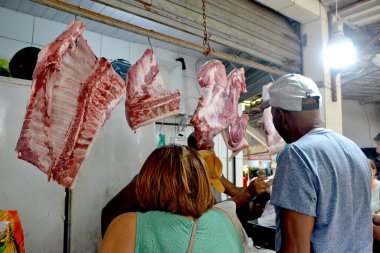 Salvador (BA), Brezilya 12 / 30 / 2025 Sete Portas fuarında etkinlik, yıl sonunda domuz satışlarının artması bekleniyor. (Romildo de Jesus / the new ws2)