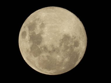 Porto Alegre (RS), Brezilya 02 / 01 / 2026 İlk Süper Ay, Rio Grande do Sul 'un başkentinde, bu Cuma (02). (Çello Oliver / The Newws2)