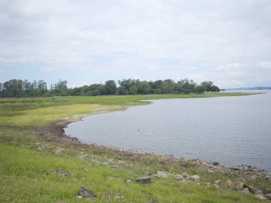 Sao Paulo (SP), Brezilya 06 / 01 / 2026 - Sao Paulo 'nun başkentinin güney bölgesinde yer alan Guarapiranga barajı (fabricio bomjardim / thenews2)
