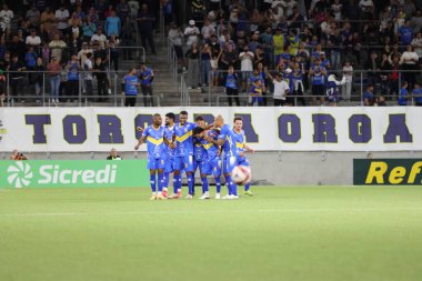 Curitiba (PR), Brezilya 06 / 01 / 2026 - Oyuncu Niltinho, 2026 Parana Şampiyonası 'nın birinci turu için geçerli olan Sao Joseense ile Galo Maringa arasındaki maçta golünü kutluyor (edson de souza / thenews2)
