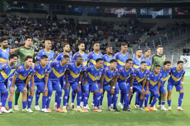 Curitiba (PR), Brazil 06 / 01 / 2026 - Sao Joseense ve Galo Maringa arasında oynanan ve Curitiba 'daki Liga Arena' da düzenlenen 2026 Parana Şampiyonası 'nın birinci turu için geçerli olan maçta Sao Joseense takımı (edson de souza / thenews2)