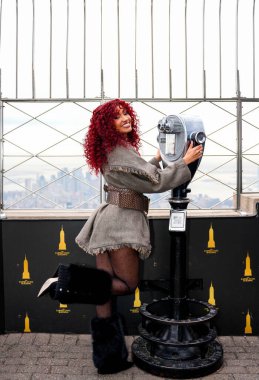 Leigh-Anne, Empire State Gözlemevi, New York, ABD 01 / 14 / 2026
