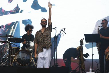 Sao Paulo (SP), Brezilya 01 / 17 / 2026 şarkıcı Silva, Silva bloğunun provası sırasında, 17 Ocak 2026 Cumartesi günü Sao Paulo 'nun başkentinde, Latin Amerika Anıtı' nda düzenlendi. (Leco Viana / Newws2)