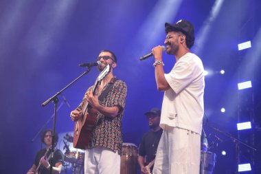 Sao Paulo (SP), Brezilya 01 / 17 / 2026 Singer Criolo, 17 Ocak 2026 Cumartesi günü Sao Paulo 'nun başkentinde bulunan Latin Amerika Anıtı' nda düzenlenen Silva bloğunun provasında sahne aldı. (Leco Viana / the newws2)