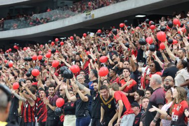 Curitiba (PR), Brazil 01 / 17 / 2026 - Parana Şampiyonası 'nın 4. turu için geçerli olan Athletico ve Coritiba arasındaki karşılaşmada taraftarlar (edson de souza / thenews2)