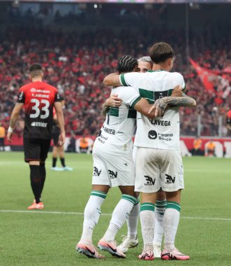 Curitiba (PR), Brazil 01 / 17 / 2026 - Oyuncu Lucas Ronier, Parana Şampiyonası 'nın 4. turu için geçerli bir maç olan Athletico ve Coritiba arasındaki maçta golünü kutluyor (edson de souza / theenews2)