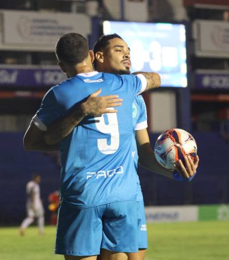 Curitiba, Brezilya 01 / 20 / 2026 - Oyuncu Bruno Santos, 20 Ocak 2026 gecesi Vila Capanema 'da 2026 Parana Şampiyonası' nın 5. turu için geçerli olan Andraus ve Londrina arasında oynanan maçta. (Edson de souza / the newws2)