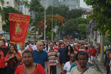 Rio de Janeiro, Brezilya 01 / 20 / 2026 - Sao Sebastiao do Rio de Janeiro Başpiskoposluğu Rio de Janeiro şehrinin koruyucu azizi (fausto maia / thenews2)