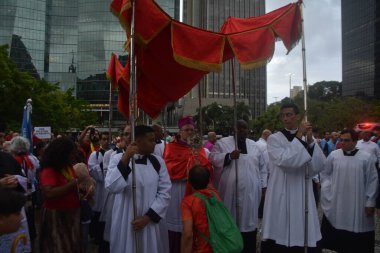 Rio de Janeiro, Brezilya 01 / 20 / 2026 - Sao Sebastiao do Rio de Janeiro Başpiskoposluğu Rio de Janeiro şehrinin koruyucu azizi (fausto maia / thenews2)