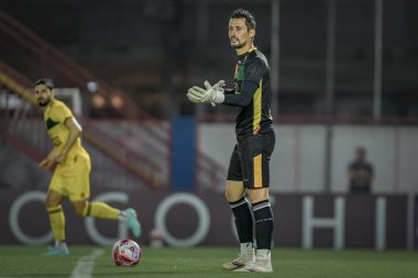 Vladique, Brezilya 01 / 21 / 2026 - kaleci Matheus Nogueira, the match during the the the the Allah 'que FC and Santa Catarina Club, true for the first phase of the 2026 Santa Catarina Championship Series A (Richard ferrari / thews2)