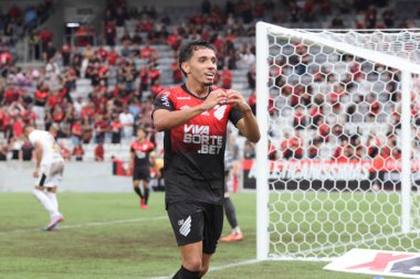 Curitiba (PR), Brazil 01 / 24 / 2026 - Athletico ve Galo Maringa arasındaki maçta attığı golü Arena da Baixada 'da (edson turda souza / theenews2)