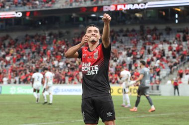 Curitiba (PR), Brazil 01 / 24 / 2026 - Athletico ve Galo Maringa arasındaki maçta attığı golü Arena da Baixada 'da (edson turda souza / theenews2)