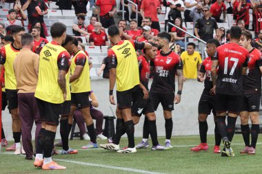 Curitiba (PR), Brazil 01 / 24 / 2026 - Athletico ve Galo Maringa arasındaki maçta attığı golü Arena da Baixada 'da (edson turda souza / theenews2)