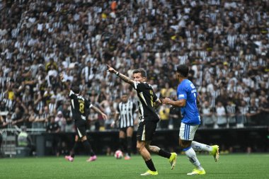 Belo Horizonte (MG), Brezilya 01 / 25 / 2026 - Atletico Mineiro ile Cruzeiro arasındaki maç sırasında Belo Horizonte kentindeki Arena MRV 'de (Paulo / thenews2)