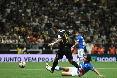 Belo Horizonte (MG), Brezilya 01 / 25 / 2026 - Atletico Mineiro ile Cruzeiro arasında oynanan maçta Renan Lodi, Belo Horizonte kentindeki Arena MRV 'de düzenlenen 2026 Minas Gerais Şampiyonası için geçerlidir.)