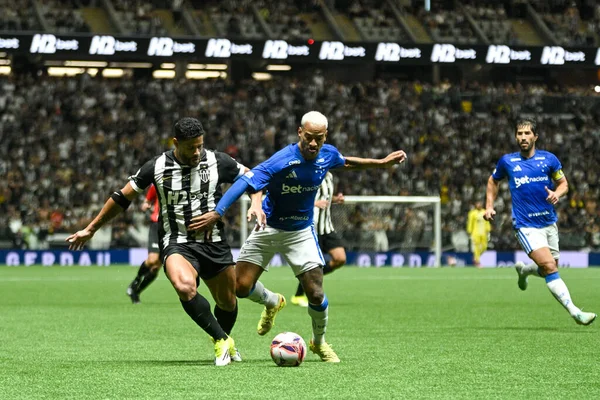 Belo Horizonte (MG), Brezilya 01 / 25 / 2026 - Atletico Mineiro ile Cruzeiro arasındaki maç sırasında Belo Horizonte kentindeki Arena MRV 'de (Paulo / thews2)